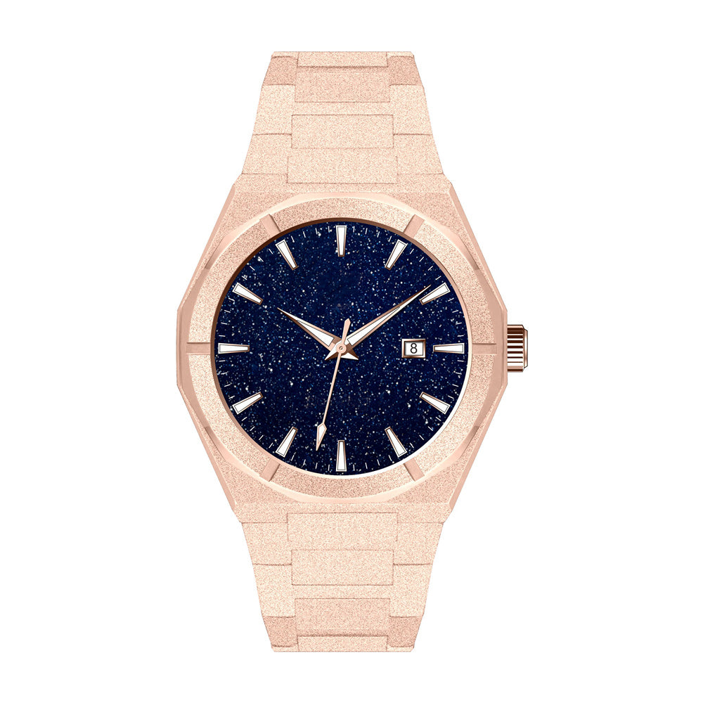 FROSTED STAR DUST ROSE GOLD/BLUE
