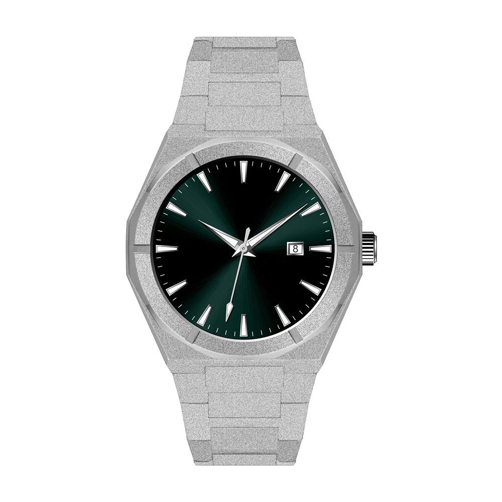 FROSTED SILVER/GREEN
