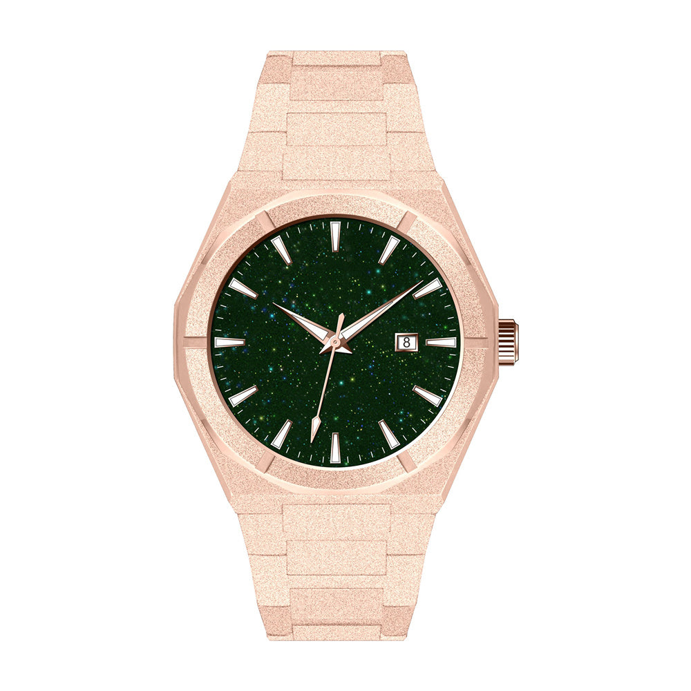 FROSTED STAR DUST ROSE GOLD/GREEN